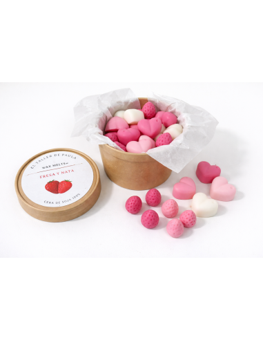 Wax Melts Fresa y Nata ( Vaso Eco)