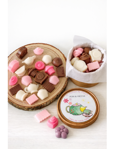 Wax Melts " Pera y Fresia" vaso eco 2