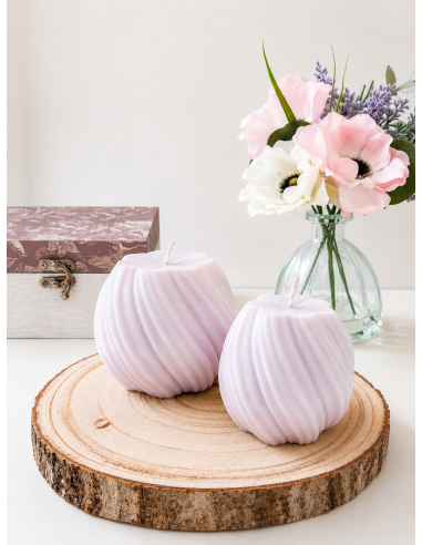 Set Velas Decorativas Espiral