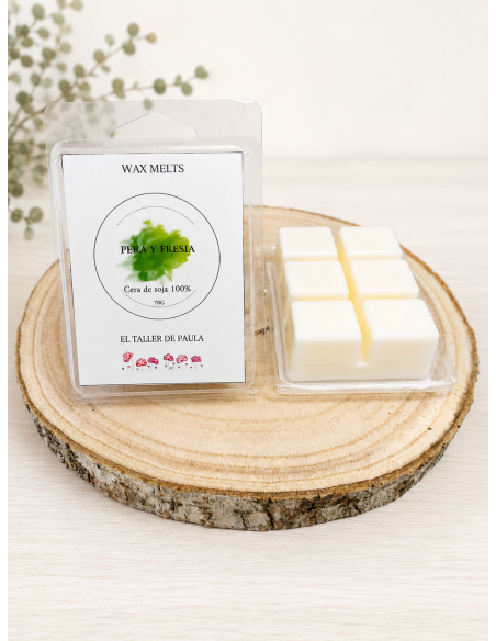 Wax Melts Tableta "Pera y Fressia"