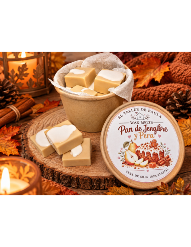 Wax Melts " Pan de Jengibre y Pera"