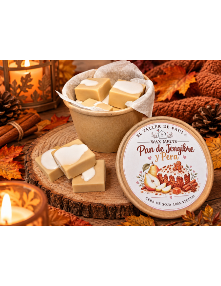 Wax Melts " Pan de Jengibre y Pera"