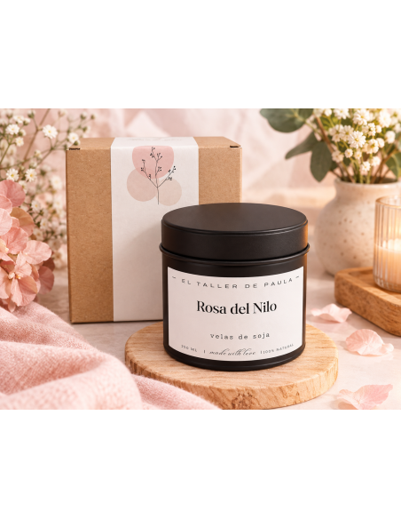 Vela Aromática  " Rosa del Nilo"