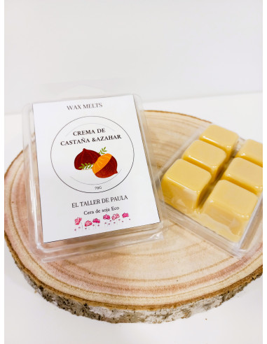 Wax Melts Tableta "Crema de Castaña y Azahar"